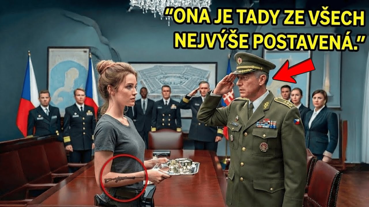 Admirál se jí vtipem ptal na hodnost – pak zjistil, že ji tetování odstřelovačky povýšilo nad něj