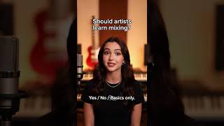 Should artists learn mixing?Yes / No / Basics only”