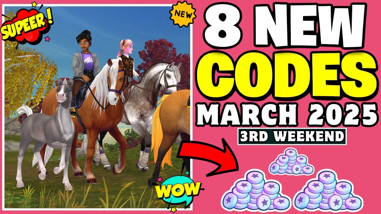 NEW 7 ] SSO REDEEM CODES - NEW STAR STABLE CODES⚡NEW MARCH⚡ 2025 ...
