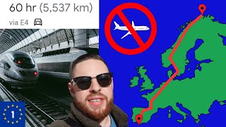 I Am Trying to CROSS EUROPE Without Flying