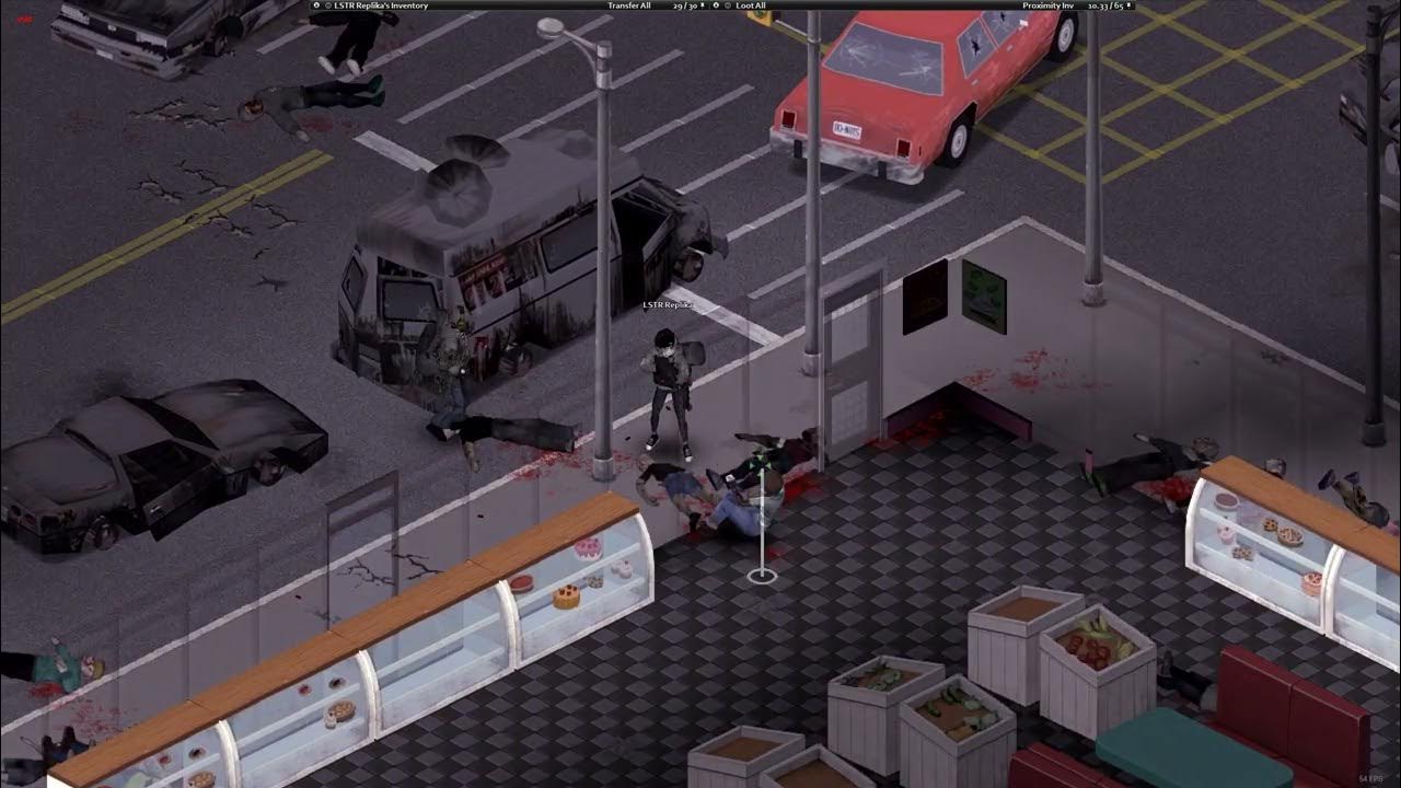 Project Zomboid M870 downtown food store YouTube