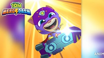 Talking Tom Hero Dash - Gameplay Walkthrough Part 8 - Ginger (iOS, Android)