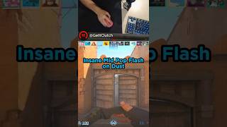 CS2 - INSANE Mid Pop Flash on Dust2 #cs2 #csgo #counterstrike #cs2clips #faceit