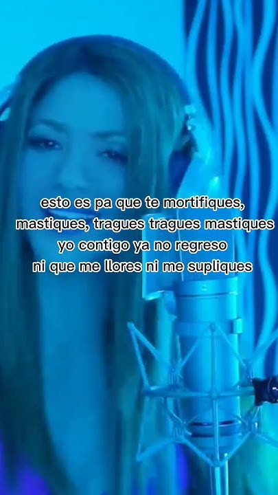 LETRA/ Bzrp sesión - SHAKIRA a PIQUÉ #shorts #mundial #shakira #pique #