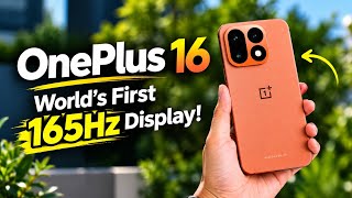 OnePlus 16 First Look: 165Hz Display Is INSANE!