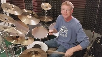 Me jamming. Brett Frederickson of drummersrule .