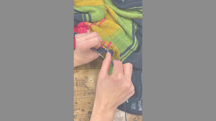Knitterella Demo - Margots Secret Blanket Bind-off