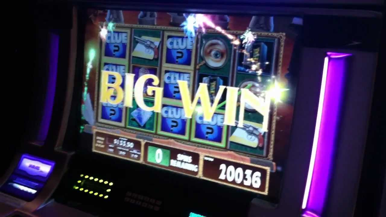 Clue Slot Machine Bonus Conservatory YouTube