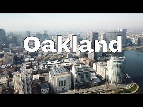 Drone Oakland | California | Laney College |  San Francisco Bay