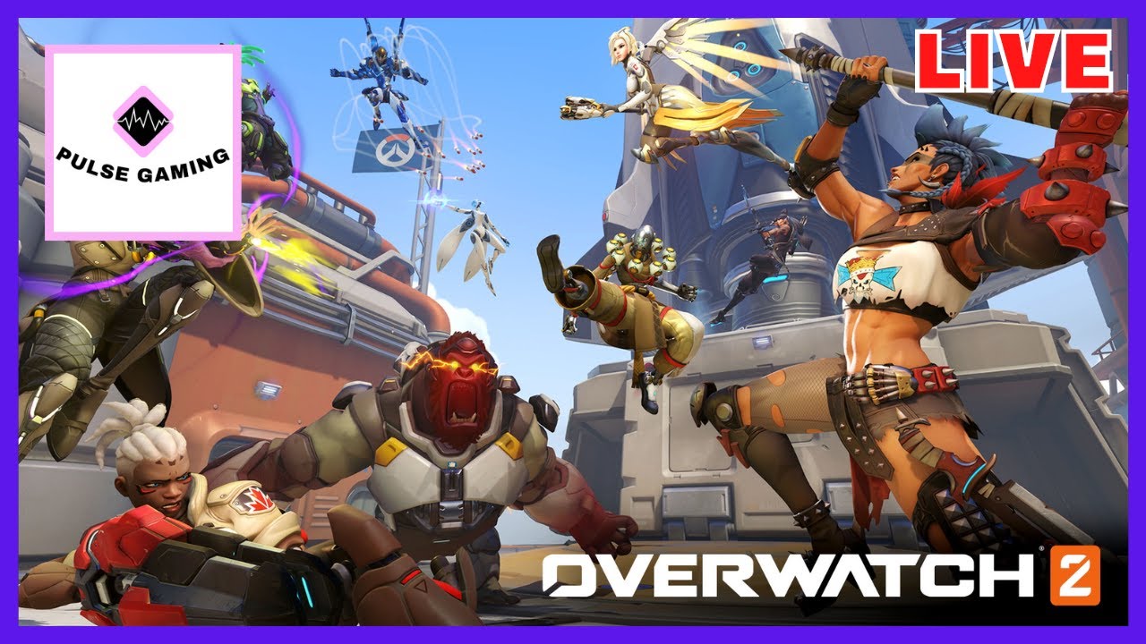 LIVE Overwatch 2 - First Time On This Game - First Time On The Sticks ...