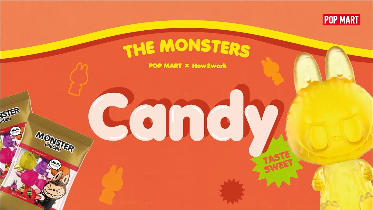 Sweeten up this spring and summer with THE MONSTERS Candy series available at POP MART Australia