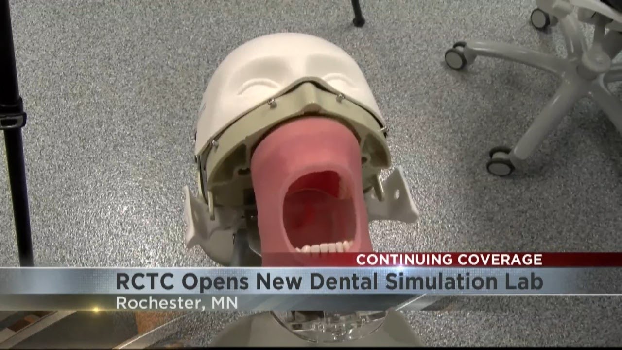 Fast Rctc RCTC debuts new dental simulation lab - YouTube