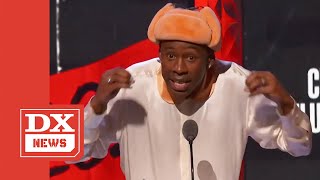 Tyler, the Creator Thanks Andre 3000, Missy Elliot & More In Emotional Acceptance Speech At BET