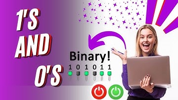 🌟The Binary Revolution: How 1s and 0s Transformed Computing Forever| Why do computer use 0 and 1😱