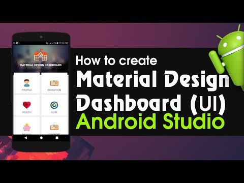 android-studio-tutorial---how-to-create-material-design-dashboard-for-android-app