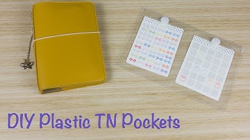 DIY Plastic TN Pockets