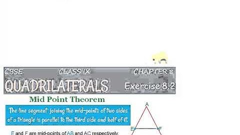 Mid point theorem | Triangle Intercept Theorem | Applications