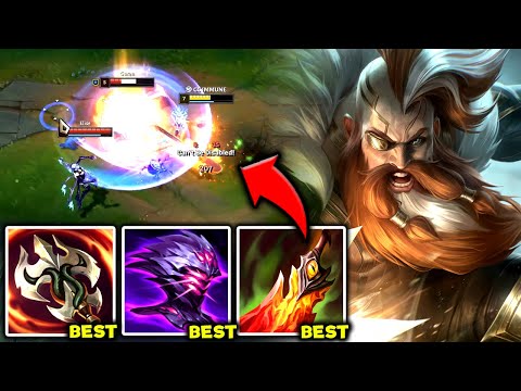 OLAF TOP NEW META BUILD! (OBLITERATE ANYONE) - S13 OLAF TOP GAMEPLAY! (Season 13 Olaf Guide)