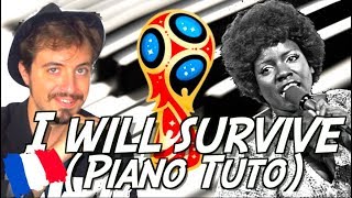 🎹I WILL SURVIVE (Gloria Gaynor) - TUTO Piano DISCO 🕺