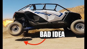 *CLOSE CALLS* IN THE NEW 2020 RZR!!! (DYNO TUNNING 185+ HP)
