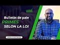 Primes Soumises Et Non Soumises à La Cotisation CNSS 