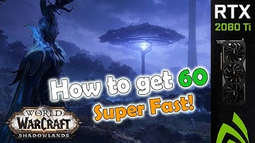 WoW Shadowlands 50-60 leveling ( in-game guide?! ) explained in 2 mins!