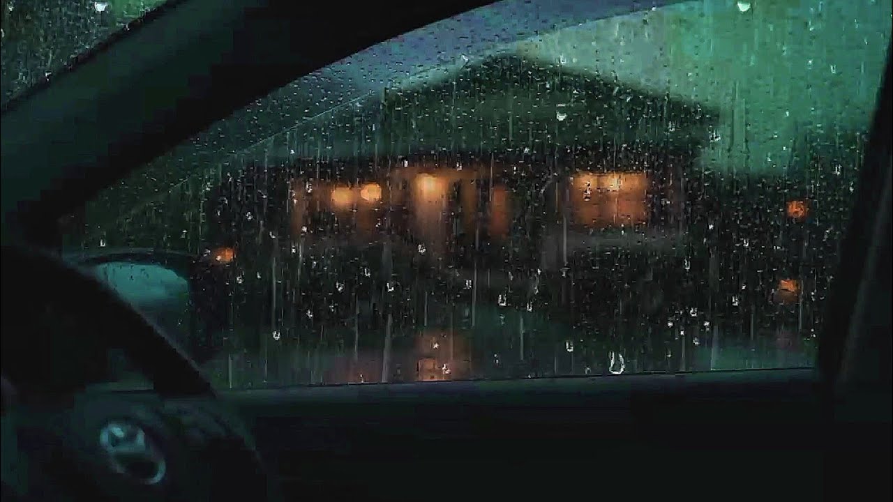 Heavy Rain & thunder Sounds to Stop Anxiety - 99% Deep Sleep, Anxiety Relief, Focus, Calming