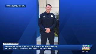 Antelope High School graduate injured while intervening in shooting