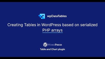 How to display data table  from PHP on WordPress with wpDataTables 4.0