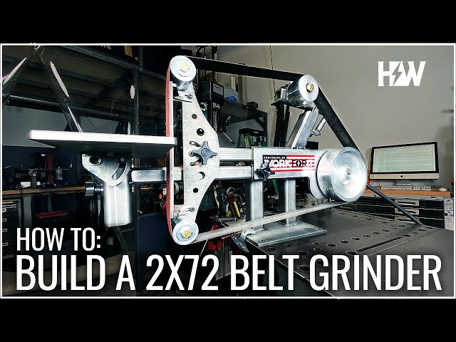 Revolution DIY 2x72 Tilting Belt Grinder Plans