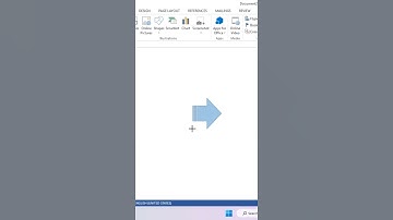 How to Insert Arrow in MS Word #shorts #msword #youtubeshorts