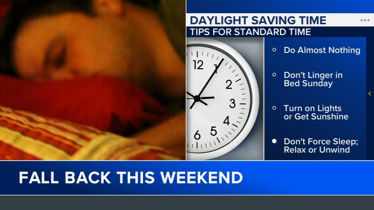 Daylight saving time tips when we fall back