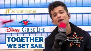 Jordan Fisher - Together We Set Sail - Disney Cruise Line - Macy's Thanksgiving Parade  [25-Nov-21] by BroadwayTVArchive 12,385 views 2 years ago 2 minutes, 16 seconds