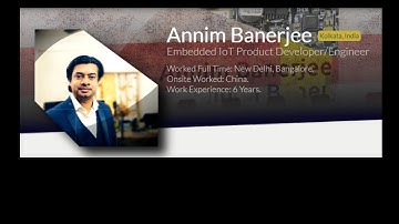 Fiverr Gig for Embedded Hardware and Product Development Short Intro Video - Annim Banerjee