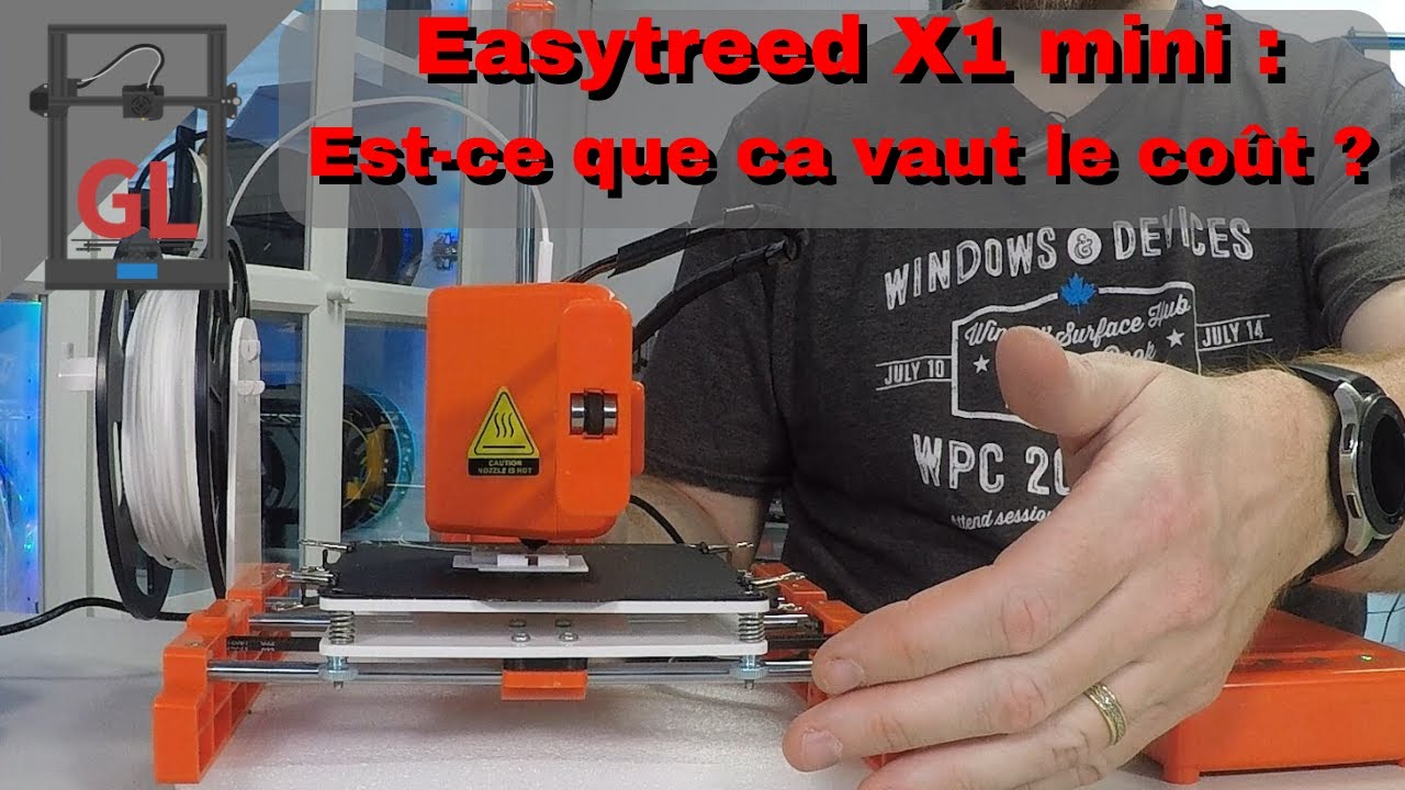 Easythreed X1 : caractéristiques techniques, test et prix imprimante 3D