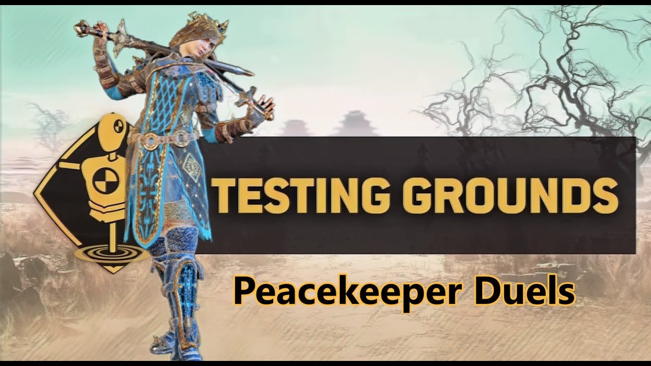 For Honor - Peacekeeper Loves The Removal Of Option Selects (Duels)