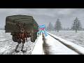 Huggy Wuggy IS INSANELY MAD FAST!!! Garry's Mod gm_kotel winter map