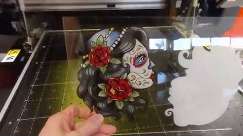 XpertJet 461/661UF DTO printers – Instruction Video 3 - Multilayer CMYK+Wh Single & Multi Table Mode