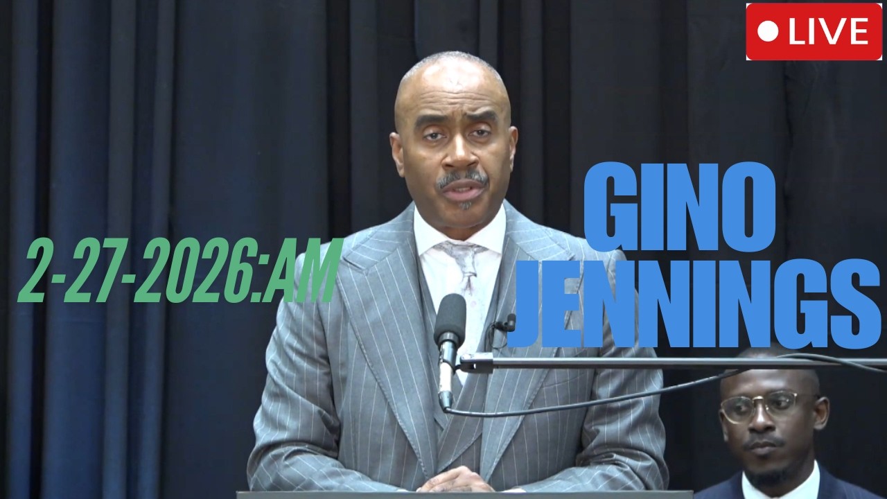 Pastor Gino Jennings -  Believe the Saving Power of Jesus  | FEB 27, 2026