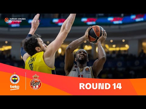 Fenerbahce Beko Istanbul-AS Monaco | Round 14 Highlights | 2023-24 Turkish Airlines EuroLeague