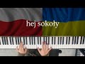 hej sokoły || piano arrangment ||