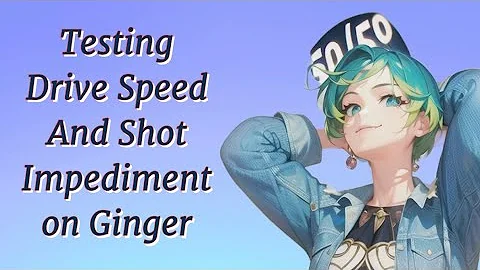 Testing Drive Speed and Shot Impediment on Ginger - 3on3 Freestyle [Chill Stream]
