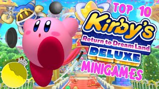 Top 10 Kirby's Return To Dreamland Deluxe Minigames! - YourLocalPleb