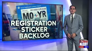 County Tax Office seeing backlog in vehicle registrations