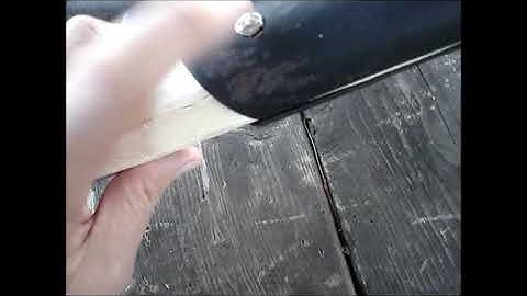 Shovel Handle For Free-Part Two: Rivets & Pine Tar