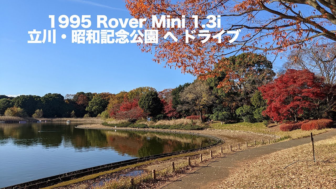 2022 Autumn , Showa Memorial Park - JAPAN Rover Mini 1.3i - YouTube