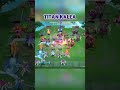 Titan Kalea acak-acak hero musuh!!💀🤯 #magichess #shorts #mobilelegends #mlbb #mcgg