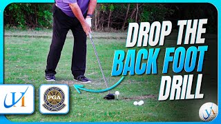 Drop the Back Foot Drill - John Hughes Golf