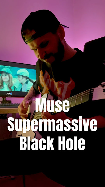 Muse - Supermassive Black Hole #shorts #muse #twilight #guitar #guitarcover #music #guitarist #cover