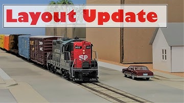 Layout Update - August 2022 - Large HO Scale Model Railroad Switching Layout